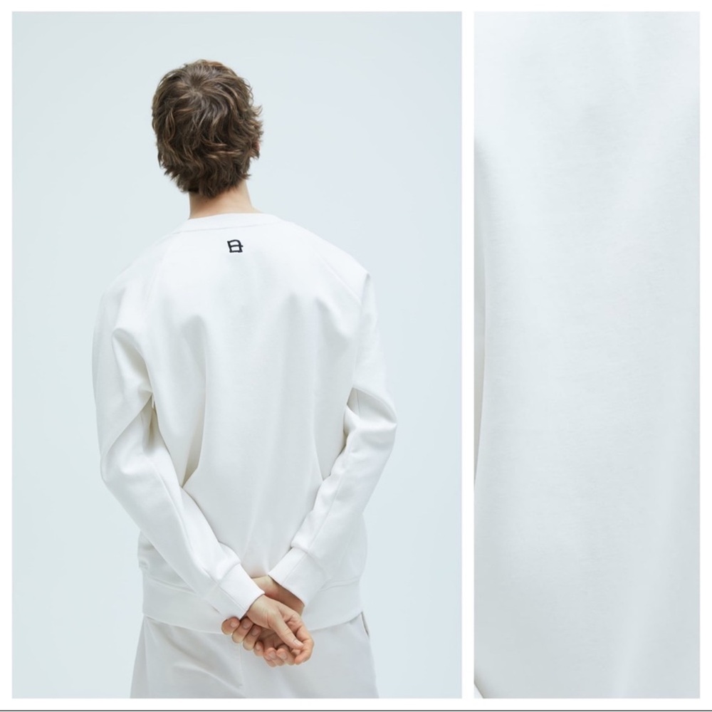 Zara Man Off White Sweatshirt - Picture 2 of 11